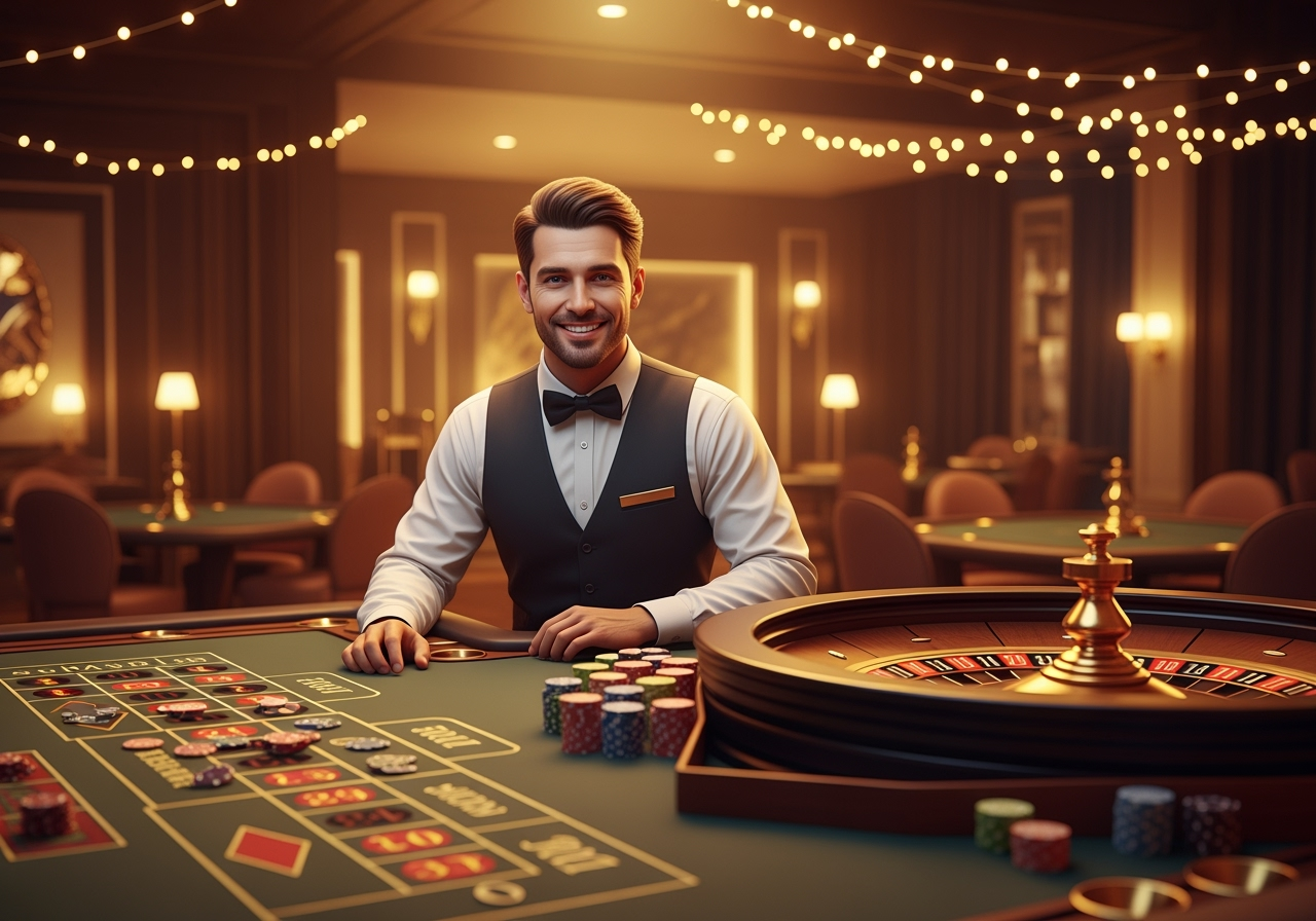 Player enjoying a fun reel-style game